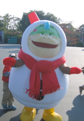 プートのゆきだるま
